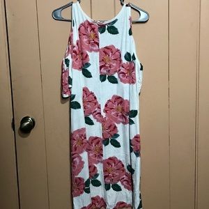 Pink Floral Dress